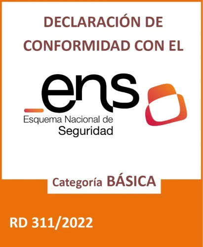 Photo par CERTIFICACIÓN - DECLARACIÓN DE CONFORMIDAD CON EL ESQUEMA NACIONAL DE SEGURIDAD