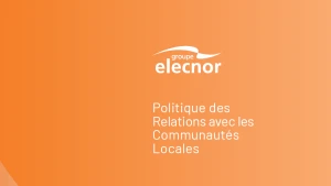 Photo par Politique de Relations avec les communautés locales